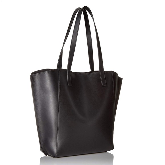 NWT Lucky Brand Black Maya Large Studded Tote - Picture 3 of 8